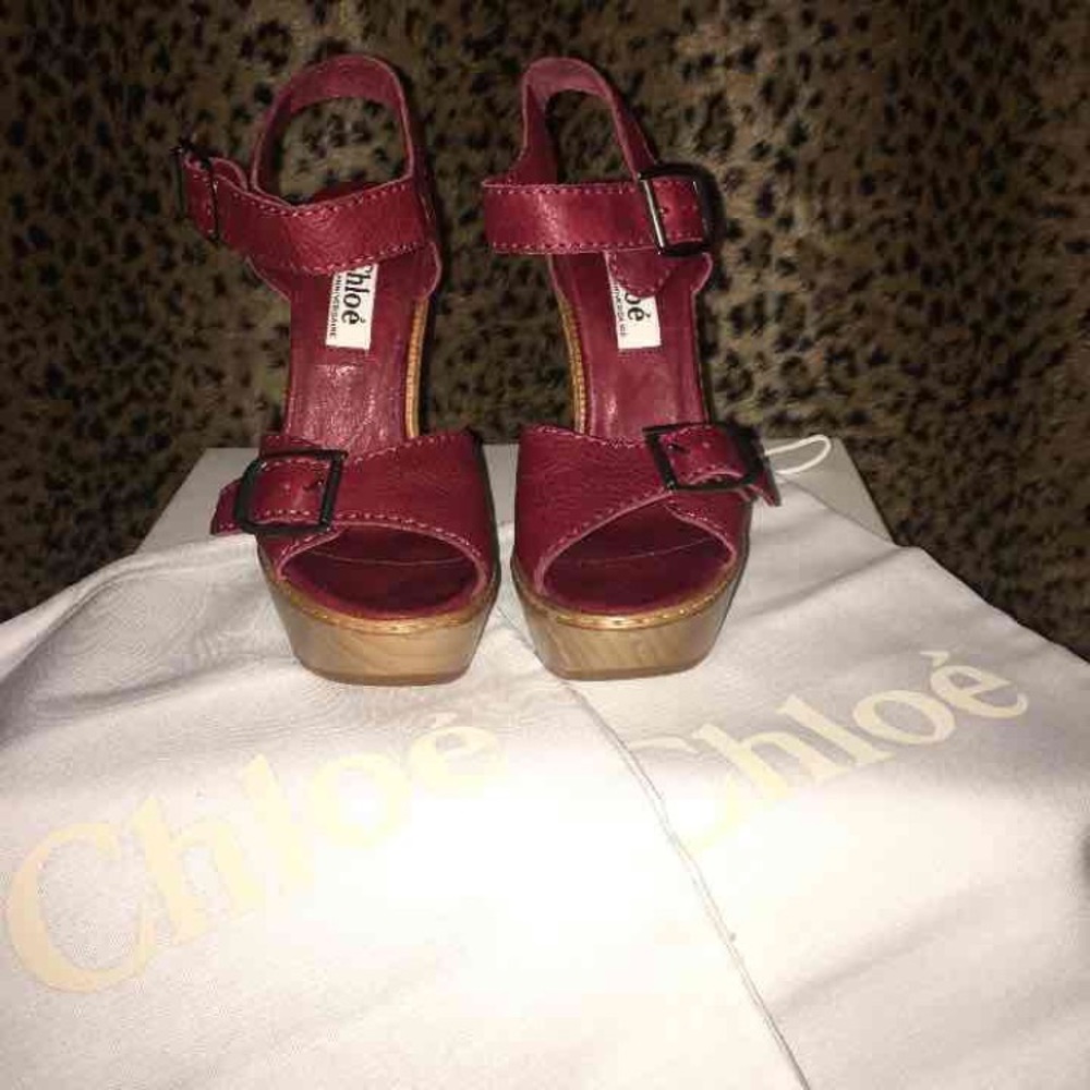 Chloe Wedge Sandals